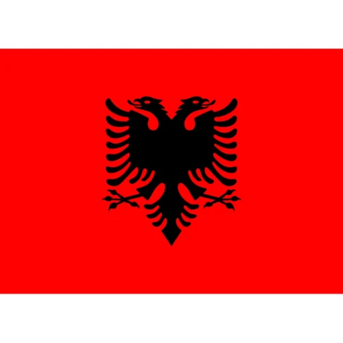 Albanese Vlag - nationale vlag van Albanië