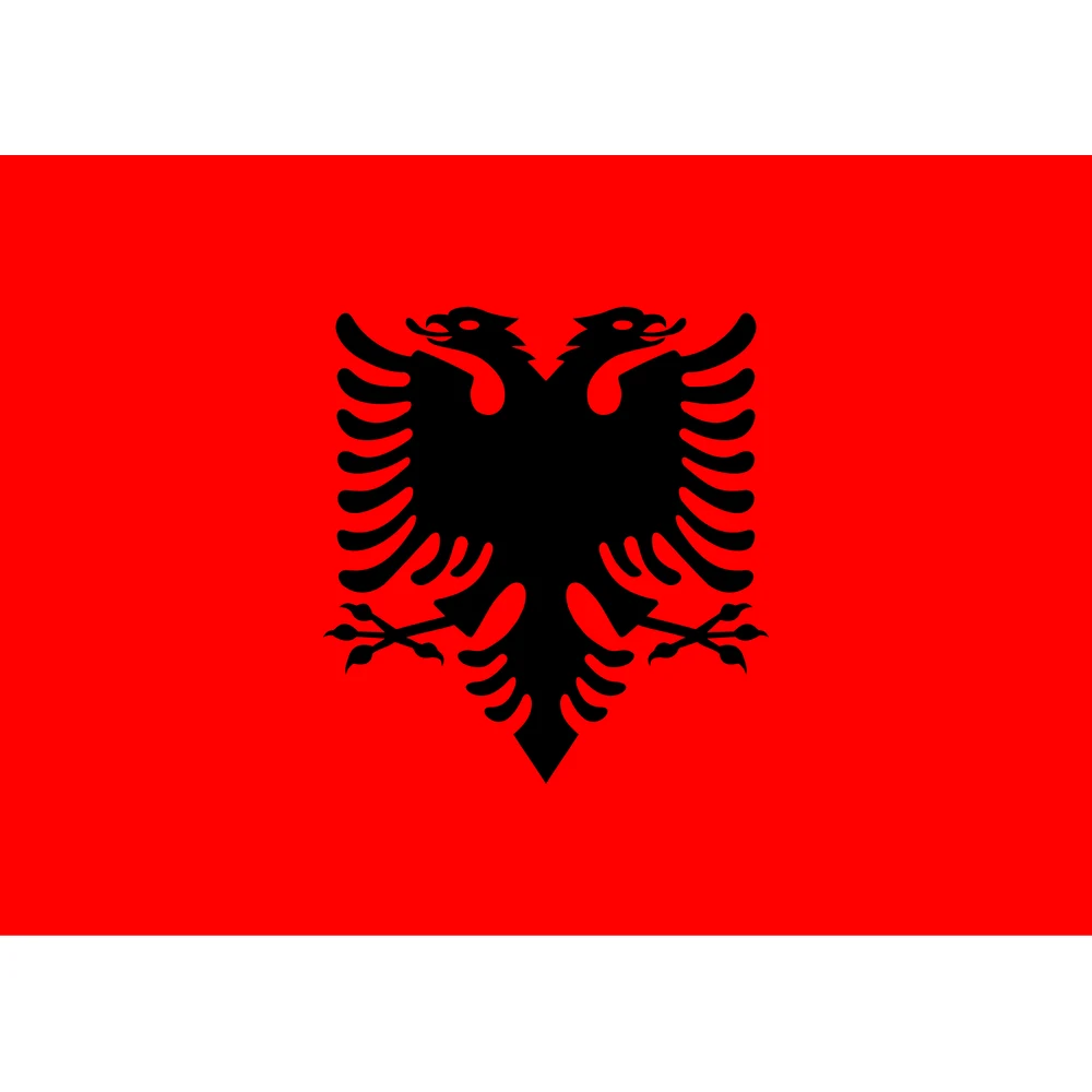 Albanese Vlag - nationale vlag van Albanië