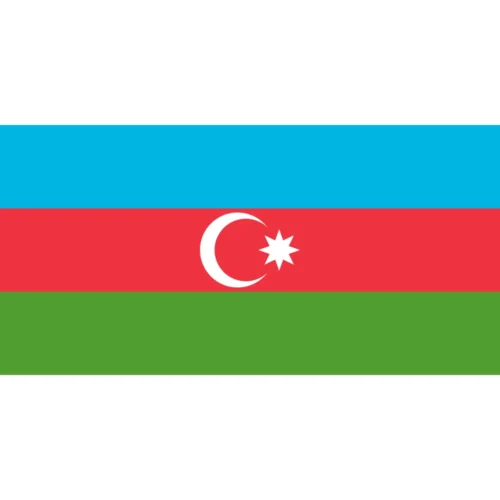 Azerbeidzjaanse Vlag - nationale vlag van Azerbeidzjan