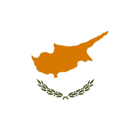 Cypriotische Vlag - nationale vlag van Cyprus