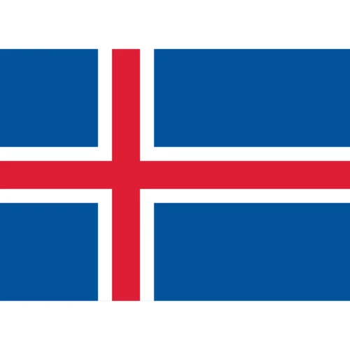 IJslandse Vlag - nationale vlag van IJsland