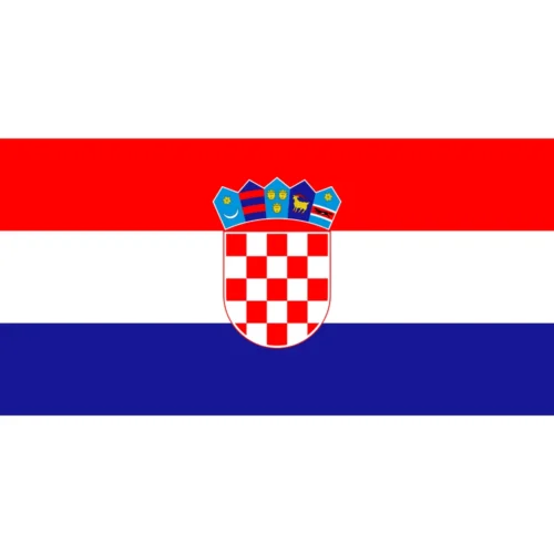 Kroatische Vlag - nationale vlag van Kroatië