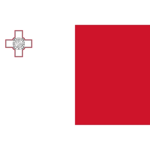 Maltese Vlag - nationale vlag van Malta
