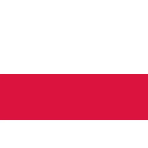 Poolse Vlag - nationale vlag van Polen