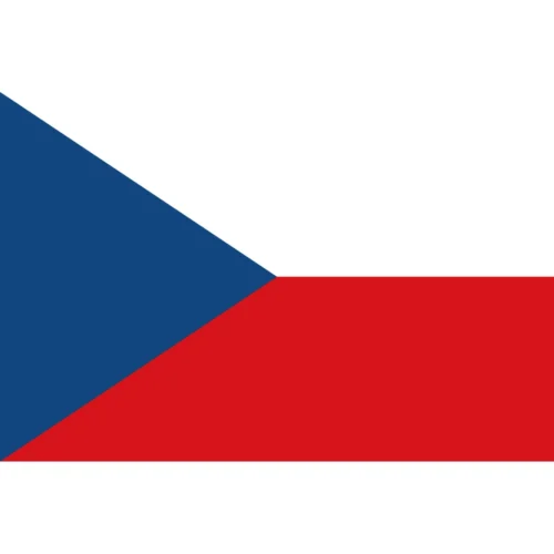Tsjechische Vlag - nationale vlag van Tsjechië