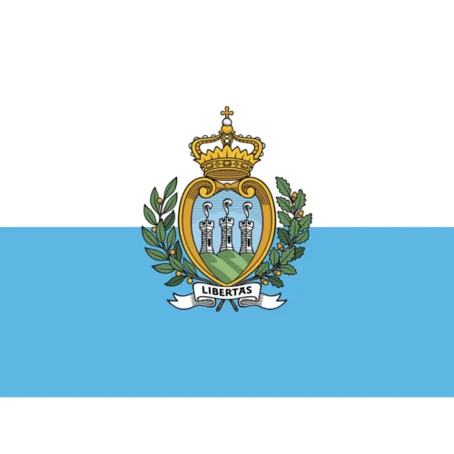 Vlag van San Marino - nationale vlag van San Marino