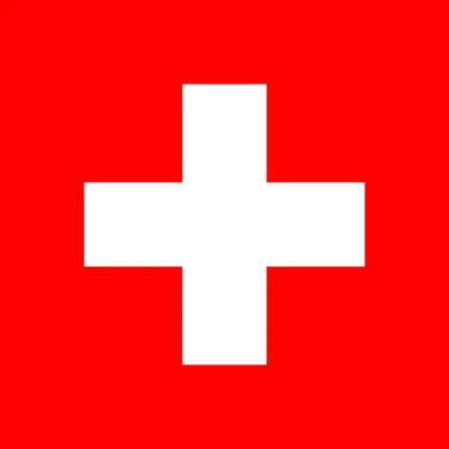 Zwitserse Vlag - nationale vlag van Zwitserland